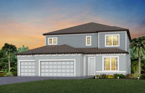 New construction Single-Family house 5168 Everlong Dr, Apollo Beach, FL 33572 plan Yorkshire - image
