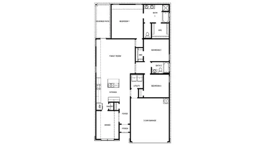 New construction Single-Family house 14751 Pearl Flts, San Antonio, TX 78253 plan The Brown - image