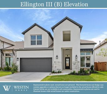 New construction Single-Family house 21103 Madera Valley Lane, Cypress, TX 77433 The Ellington III- photo 0