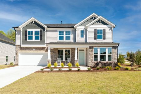 New construction Single-Family house 401 Barrington Run Boulevard, Zebulon, NC 27597 - photo 0