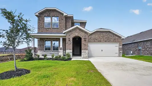 New construction Single-Family house 4110 Olivia Ln, Sanger, TX 76266 plan Midland - image