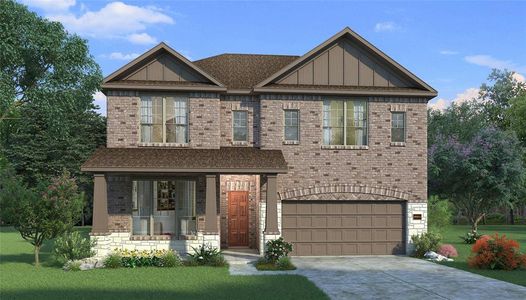 New construction Single-Family house 333 Deer Ridge Dr, Aledo, TX 76008 Hemlock II U- photo 0 0