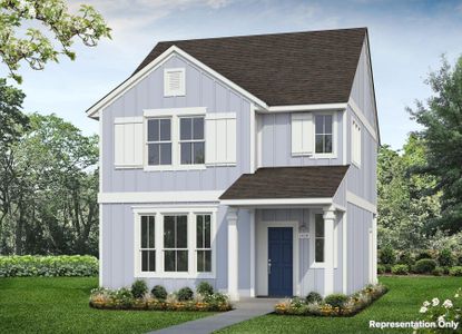 New construction Single-Family house 181 Cider Creek Dr, Elgin, TX 78621 plan Harvest Ridge 1419 - image