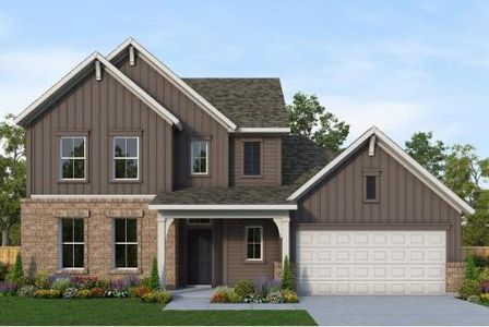 New construction Single-Family house 279 Flowering Senna Dr, Buda, TX 78610 The Bandstand- photo 0