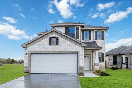 New construction Single-Family house 3117 Arrowwood Dr, Brookshire, TX 77423 Rockport- photo 0