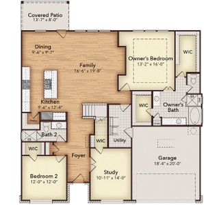 New construction Single-Family house 3141 Miller Rd, Midlothian, TX 76065 plan Willow - image 6