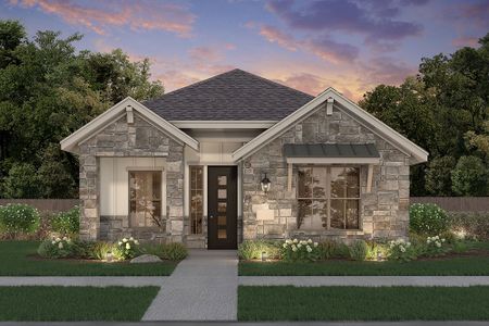 New construction Single-Family house 329 Orleanian Drive, Buda, TX 78610 Tyler- photo 0