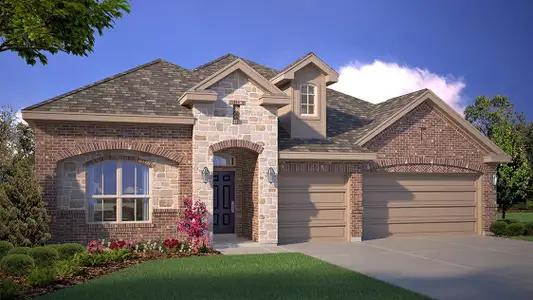 New construction Single-Family house 3312 Pier View St, Grand Prairie, TX 76065 plan Brock - image