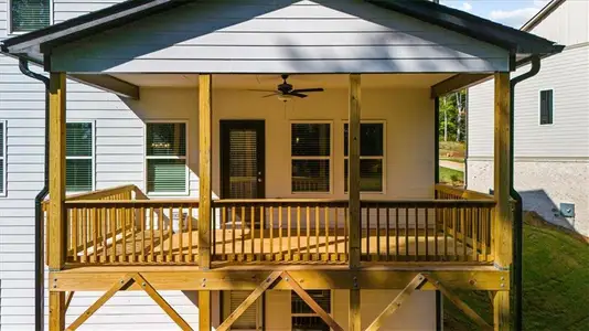 New construction Single-Family house 8620 Standing Stone, Ball Ground, GA 30107 plan The Elizabeth - image 4