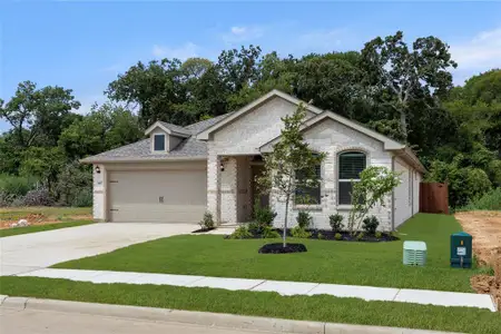 New construction Single-Family house 1405 Hillbrook Ct, Aubrey, TX 76227 plan Boston - image