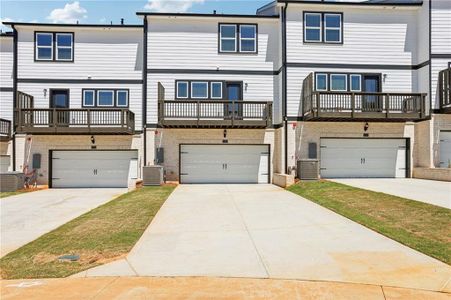 New construction Townhouse house 6380 Pinin Pl, Cumming, GA 30041 plan Jordan - image