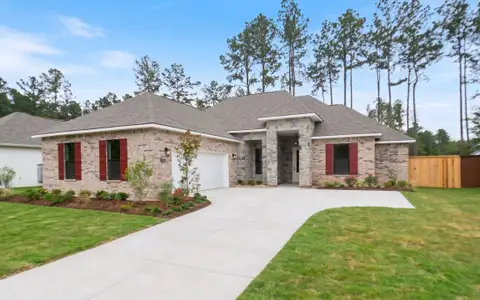 New construction Single-Family house 6015 Shortleaf Dr, Lumberton, TX 77657 plan Kennington III T - image