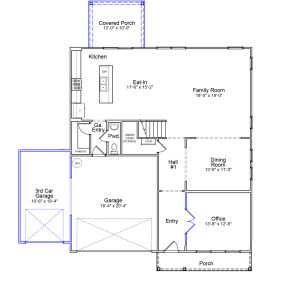 New construction Single-Family house 513 Sims View Ct, Chesnee, SC 29323 plan Turner - image
