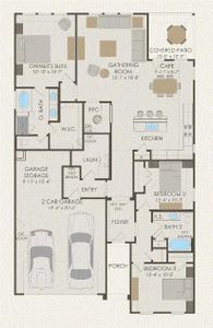 Pulte Homes, Arlington floor plan