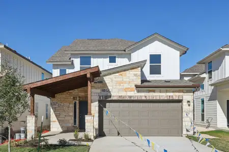 New construction Single-Family house 436 Young St, Buda, TX 78640 plan Lyric - image