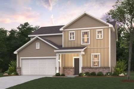 New construction Single-Family house 5546 Rosehall Place, South, Atlanta, GA 30349 Fontana- photo 0