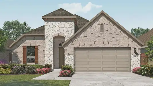 New construction Single-Family house 181 Mango Cir, Buda, TX 78610 plan Palm - image