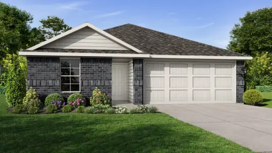 New construction Single-Family house 5313 Legends Wy, Krum, TX 76249 plan Harris - image