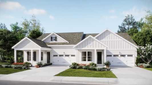 New construction Duplex house 201 Citrus Dr, Summerville, SC 29486 plan CAMDEN - image
