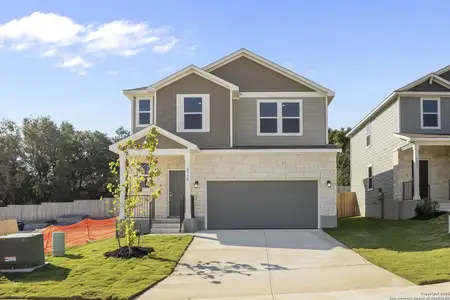 New construction Single-Family house 8930 Wildwood Pass, San Antonio, TX 78254 plan Rudy - 1900 - image