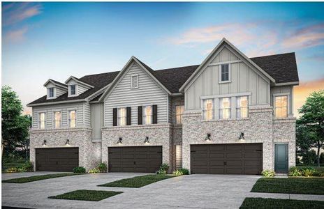 New construction Townhouse house 5615 Tillman Way, Powder Springs, GA 30127 - photo 0