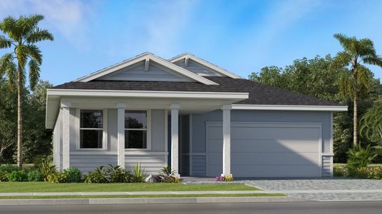 New construction Single-Family house 2254 Majorelle Dr Nw, Palm Bay, FL 32907 plan Dahlia - image