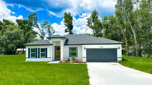 New construction Single-Family house 2051 W Snowy Egret Pl, Citrus Springs, FL 34434 - image
