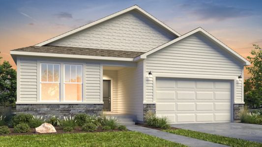 New construction Single-Family house 9145 Golden Buffs Dr, Colorado Springs, CO 80925 plan Lilac - image