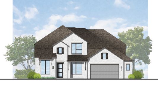 New construction Single-Family house 12030 Grassy Bend Dr, Mont Belvieu, TX 77523 plan Regis - image