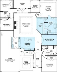 The Margaret floor plan by K. Hovnanian® Homes. 1st Floor shown. *Prices, plans, dimensions, features, specifications, materials, and availability of homes or communities are subject to change without notice or obligation.