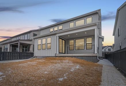 New construction Single-Family house 8850 Moonshimmer Trl, Littleton, CO 80125 4054 Morningside Elevation A - Modern Farmhouse- photo 22 22