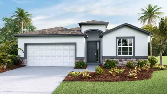 New construction Single-Family house 7001 Sw 44Th Cir, Ocala, FL 34476 plan Lantana - image