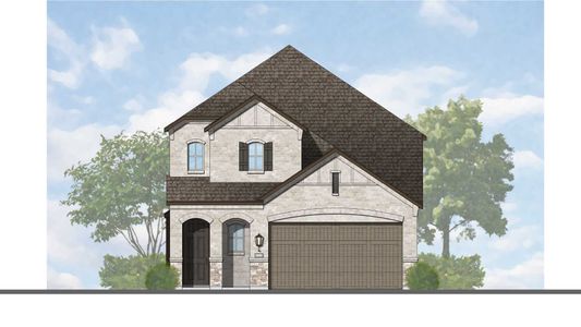 New construction Single-Family house 4178 Carter Court, Denison, TX 75020 Everett Plan- photo 0