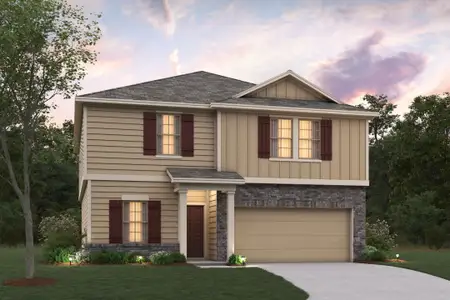 New construction Single-Family house 7425 Pullman Cv, Austin, TX 78747 plan Donley I - Smart Series - image