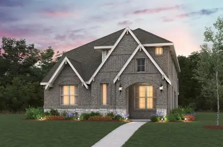 New construction Single-Family house 1448 Lady Bird Rd, Justin, TX 76247 plan Brazos - image