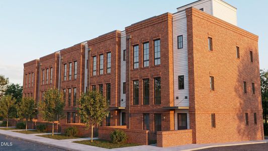New construction Townhouse house 1717 W Club Blvd, Durham, NC 27705 - image
