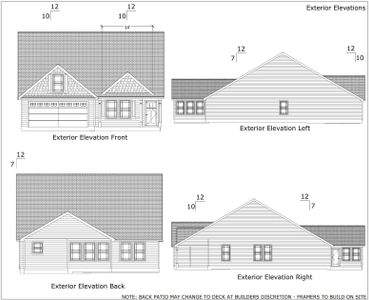 New construction Single-Family house 825 Halyard Ln, Chesnee, SC 29323 - image