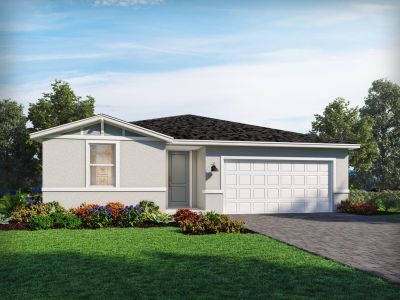 New construction Single-Family house 5469 Hampton Park Cir, Vero Beach, FL 32966 plan Foxglove - image