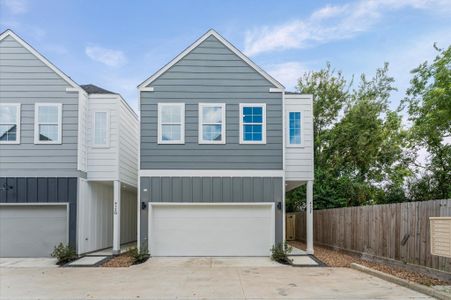 New construction Single-Family house 412 Neyland St, Unit F, Houston, TX 77022 - image