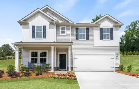 New construction Single-Family house 120 Indigo Cir, Easley, SC 29642 plan Hampton - image