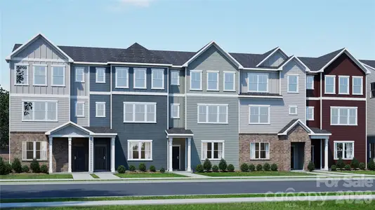 New construction Townhouse house 4047 Bass River Pkwy, Charlotte, NC 28217 - image