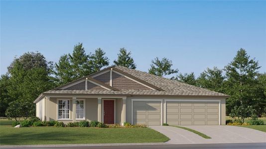 New construction Single-Family house 15144 Zircon Red Drive, Wimauma, FL 33598 Lincoln- photo 0