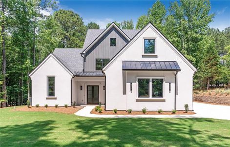 New construction Single-Family house 79 Hunters Way, Hoschton, GA 30548 - photo 0