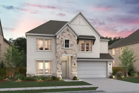 New construction Single-Family house 208 Newman Ct, Wylie, TX 75098 plan Santa Fe - image