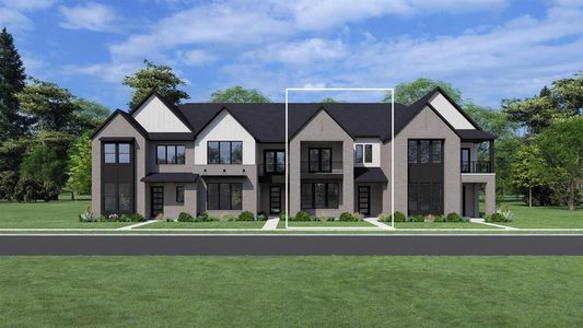 New construction Townhouse house 2632 Yampa Dr, McKinney, TX 75071 - image