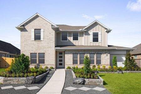 New construction Single-Family house 156 Wind Hl, Jarrell, TX 76537 plan Howard - image