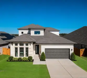 New construction Single-Family house 1856 Weinnacht, New Braunfels, TX 78132 plan Lamar - image