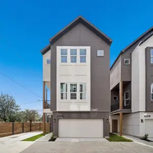 New construction Single-Family house 2221 Marnel Rd, Unit D, Houston, TX 77055 - image