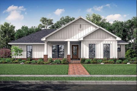 New construction Single-Family house D Three Quarter Loop, Poolville, TX 76487 - photo 0