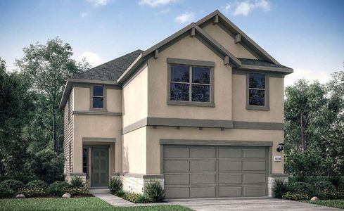 New construction Single-Family house 1302 Carvin Way, Pflugerville, TX 78660 Cantata- photo 0